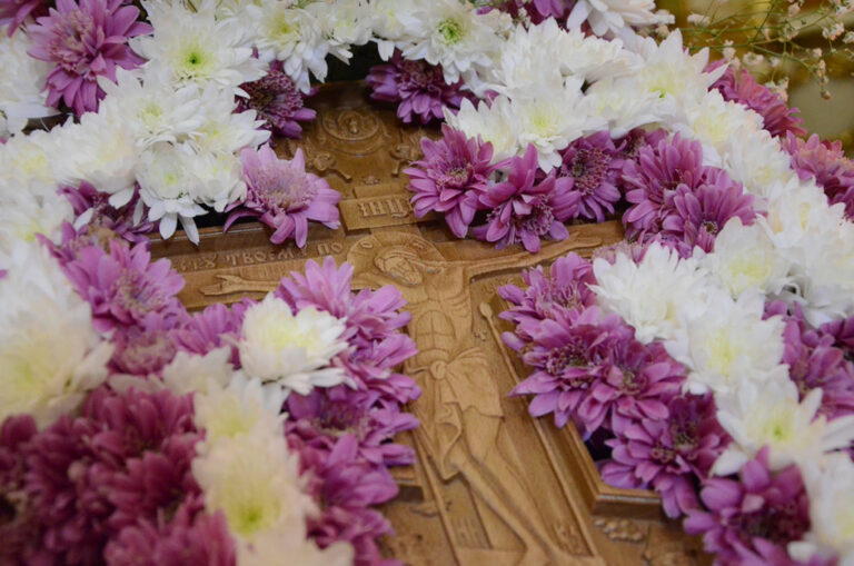 Богослужение в день Воздвижения Креста в Граце