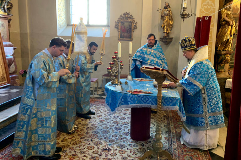 Архипастырский визит епископа Кафского Алексия в Грац