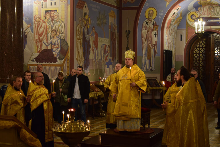 Всенощное бдение в канун Недели 27-й по Пятидесятнице