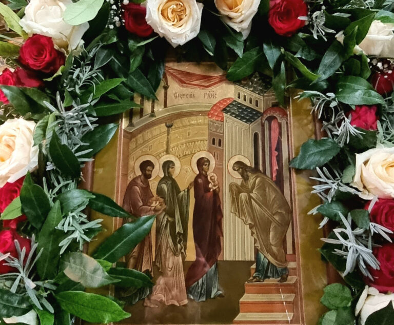 Божественная Литургия в праздник Сретения Господня