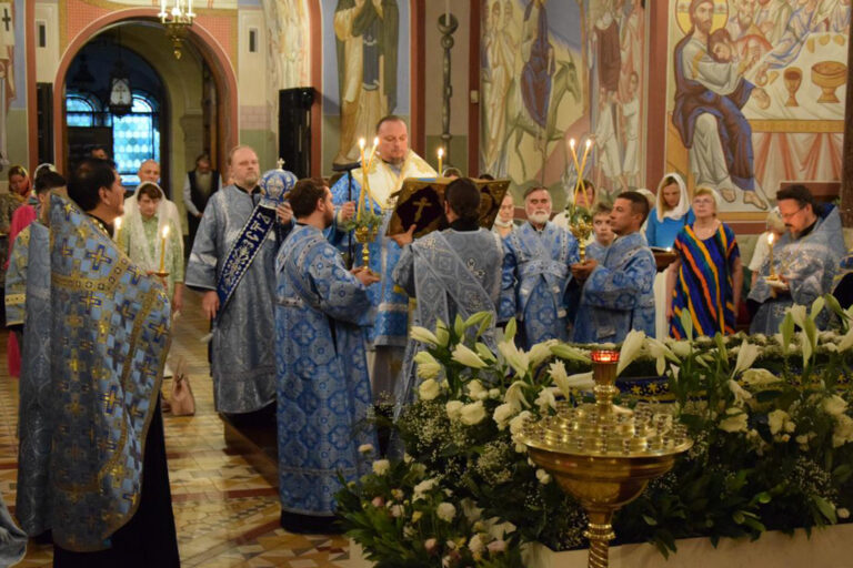 Чин погребения Божией Матери в Вене