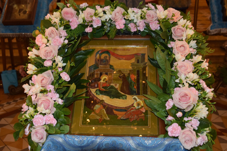 Божественная Литургия в праздник Рождества Пресвятой Богородицы