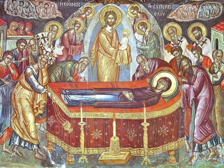 Божественная Литургия в праздник Успения Пресвятой Богородицы