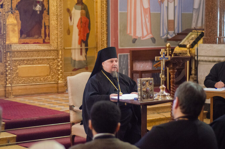 Под председательством епископа Алексия состоялось приходское собрание Кафедрального собора Свт.Николая