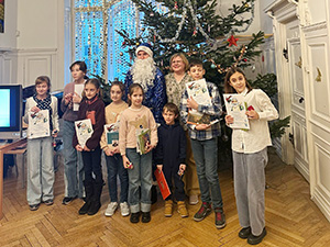 При поддержке Венской и Австрийской епархии МК РГО «Австрия» провёл новогодний праздник для детей