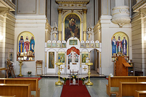 В праздник Сретения Господня епископ Алексий совершил Божественную Литургию в г.Иннсбрук