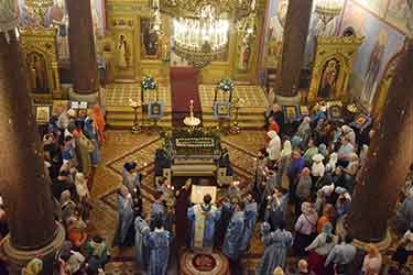 Всенощное бдение в канун праздника Успения Пресвятой Богородицы