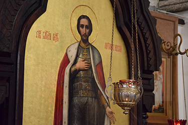 Всенощное бдение в канун дня перенесения мощей святого благоверного князя Александра Невского