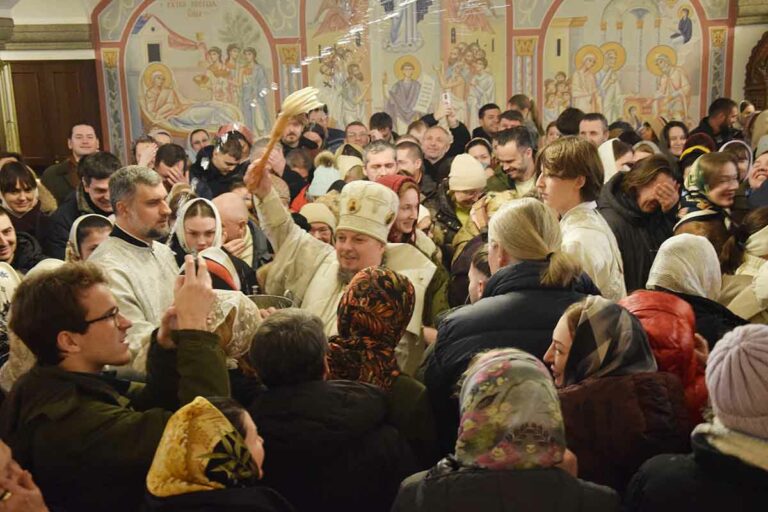 В праздник Крещения Господня епископ Алексий совершил Божественную Литургию