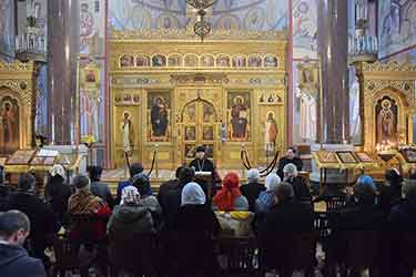 Епископ Алексий возглавил приходское собрание Кафедрального собора Свт.Николая в Вене