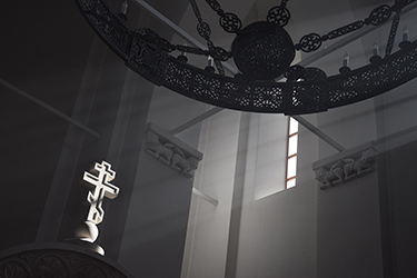 В Неделю 2-ю Великого поста епископ Алексий совершил Божественную Литургию в Лаа ан дер Тайя