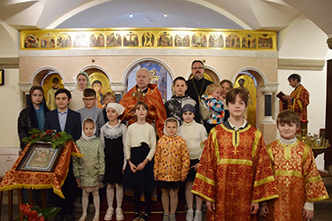 Божественная литургия с детским хором